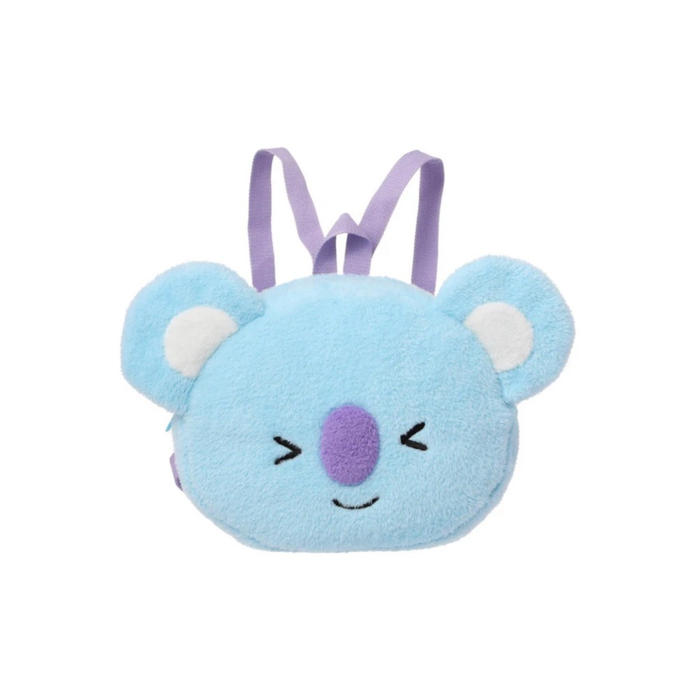 Miniso Koya Blue Koala Plush Backpack - NWT